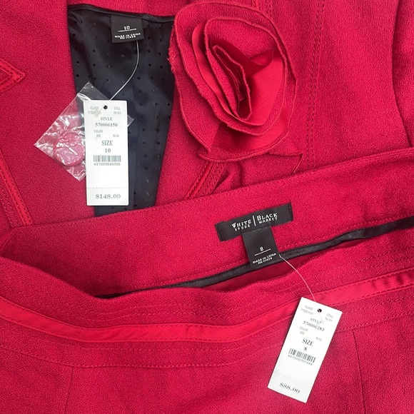 White House Black Market suit jacket and skirt. - Picture 11 of 14